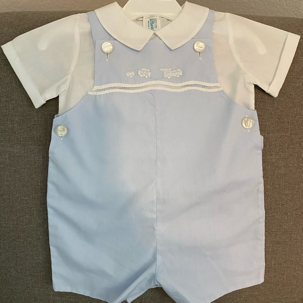 BRAND NEW. NEVER WORN. Feltman Bro 9M baby boy outfit